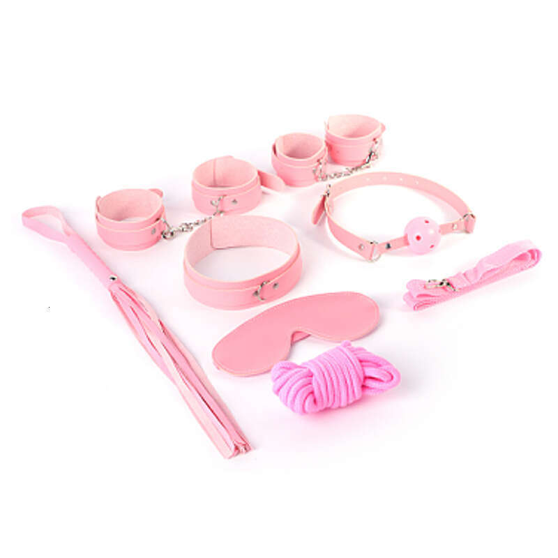 Adult adult sexual products, men's and women's eye masks, leather handcuffs, torture equipment, 7-piece set, alternative toy wholesale