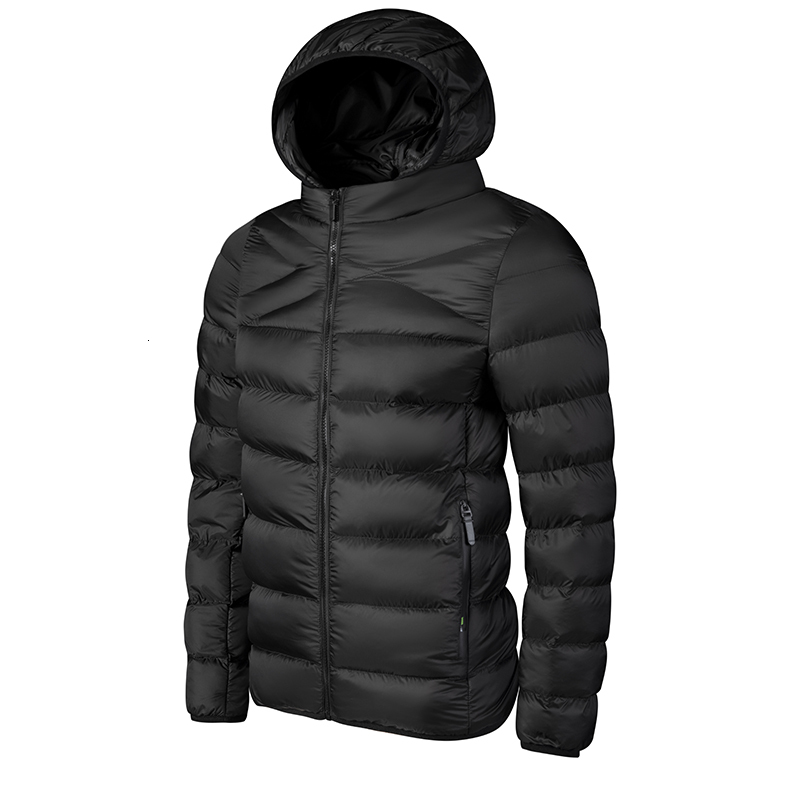 New Autumn Winter Men Thick Warm Waterproof Jacket Coat Hooded Casual Brand Detachable Hat Outfits Parkas Male