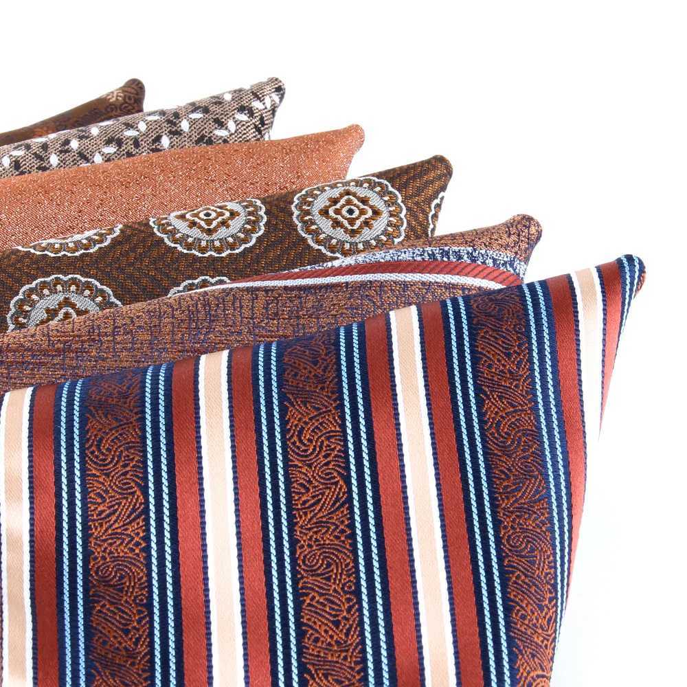 Paisley Pocket Square For Men Women Striped Chest Towel Wedding Hanky Gentlemen Hankies Mens Floral Handkerchief Pocket TowelX240921