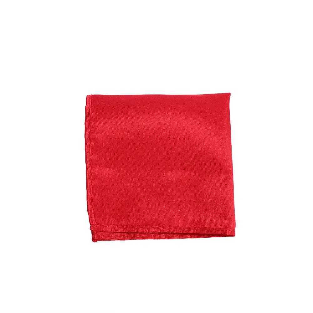 Chic Formal Fashion 15 Color Solid Formal Suit Pocket Square Hanky Men Plain Silk Pocket Square Hanky HandkerchiefX240921
