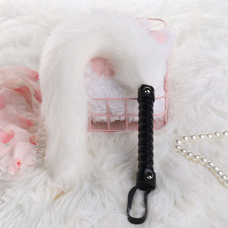 Sex toys SM props fox tail teaching whip SP punishment training spanking whip alternative adult products