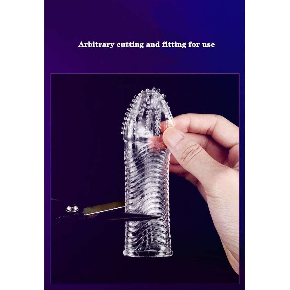 dotted silicone condom for man cock ring reusable dildo thick condom grainy condom sex toys reusable