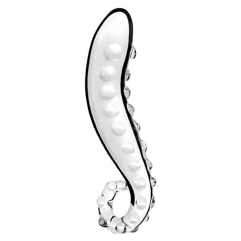 SM prop glass crystal dildo for men, heated simulation masturbator for women, anal plug for women, sex toy