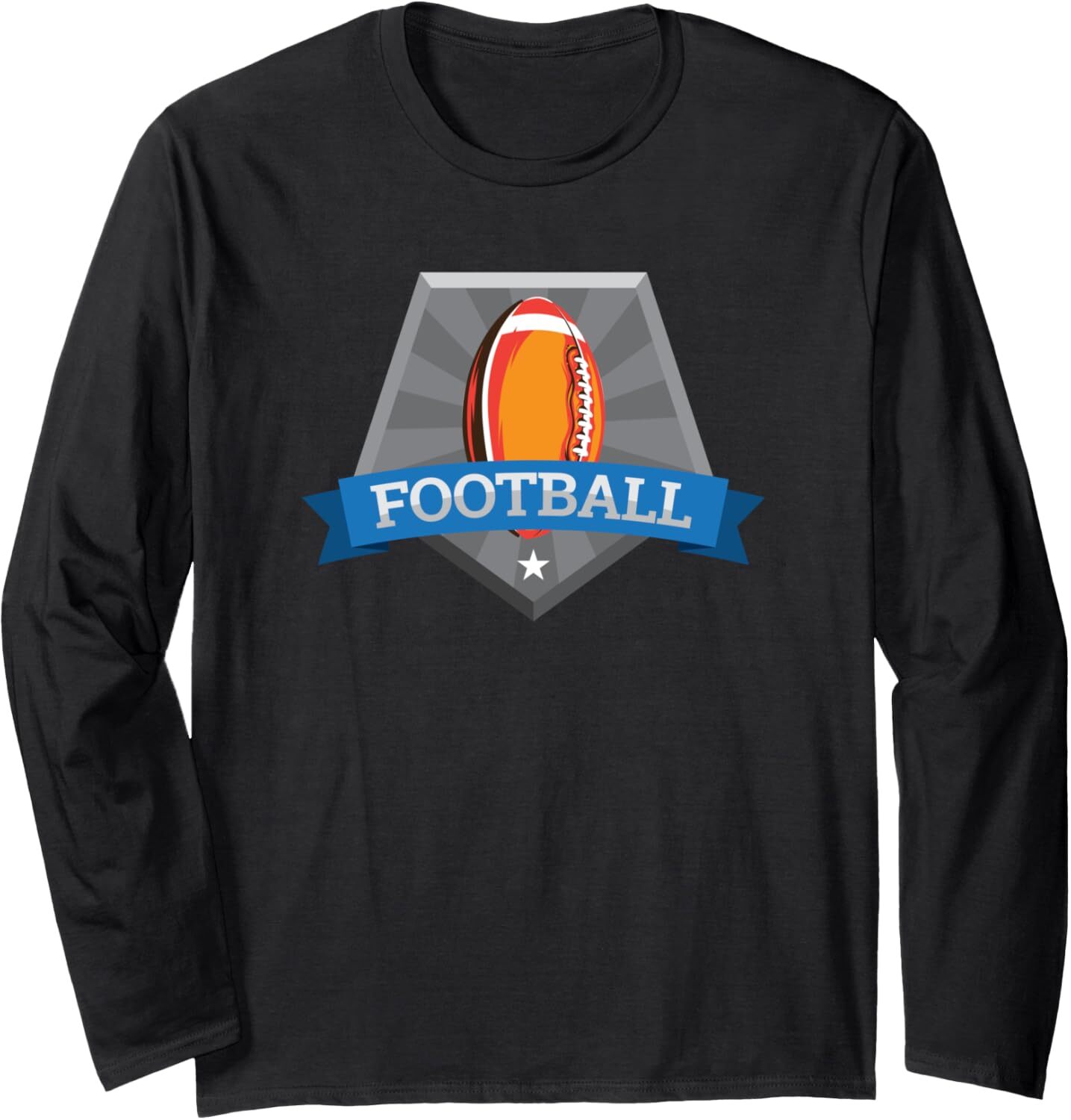 Long Sleeve Shirts for Men sweatshirt Football Season Sports Ball Football Player Gift Long Sleeve Tee Streetwear Casual tops clothes