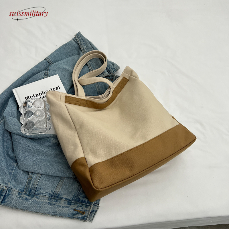 New large capacity shoulder fashionable versatile, casual shopping tote bag, multi-functional crossbody bag for work and commuting #27 Swissmilitary