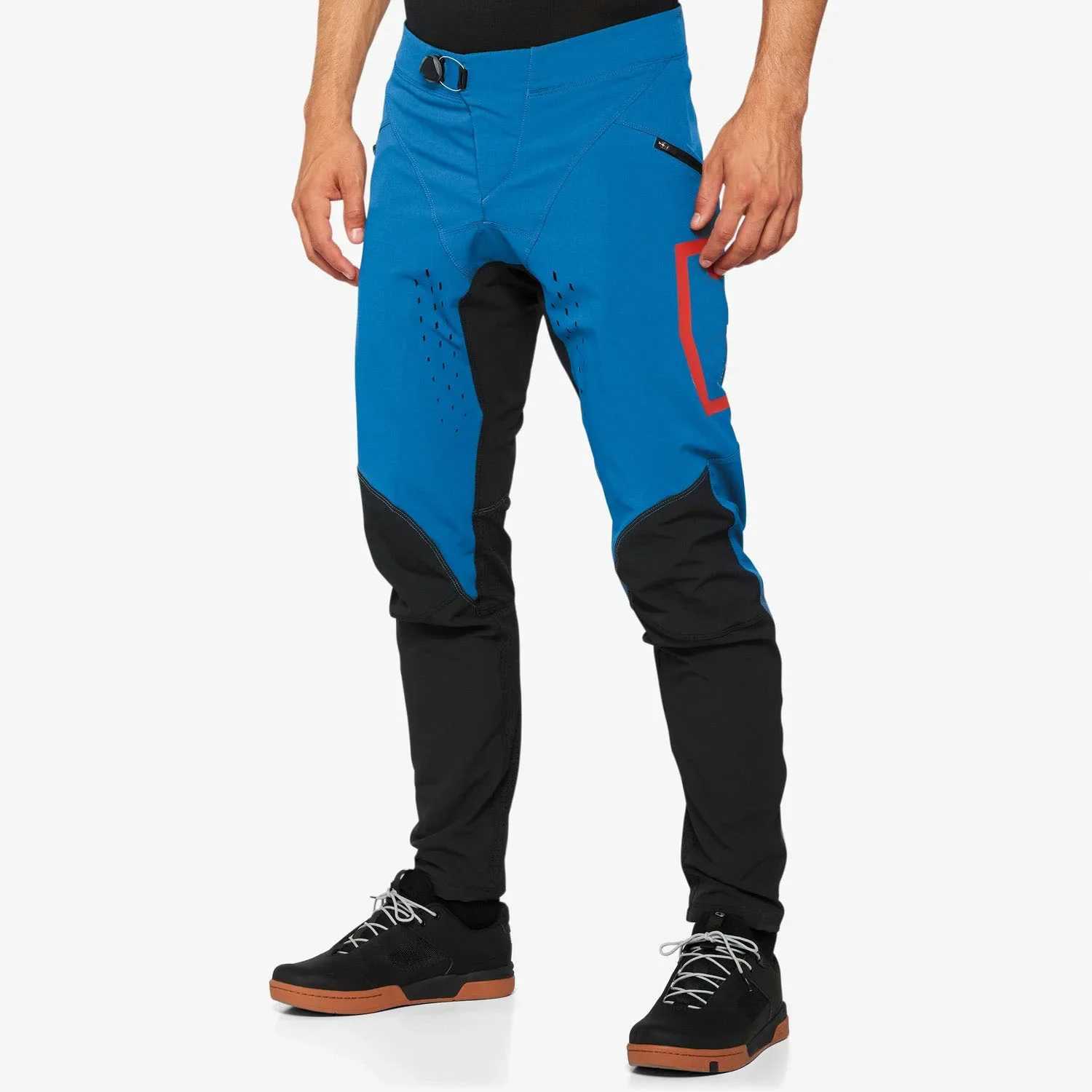 Mens MTB BMX ATV XC DH Knob Button Cycling Pants Stretch Mountain Bike Downhill Pants Off-road Motorcycle Enduro Riding Pants Y240921
