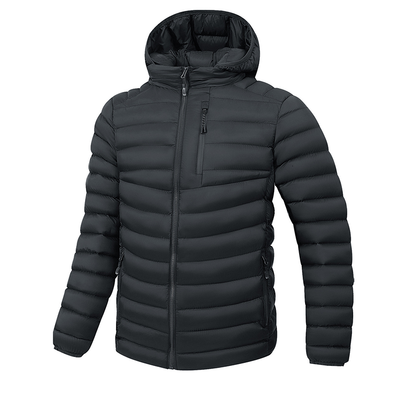 Winter Warm Thick Waterproof Jacket Men Brand Outwear Autumn Mens Hooded Windproof Parkas Hat Jackets Coat Male