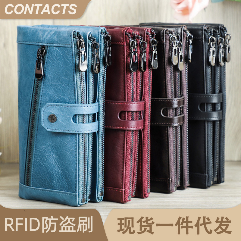 2024 New Designer Wallet Black Angel Women's Leather Wallet Mini Wallet Free Shipping