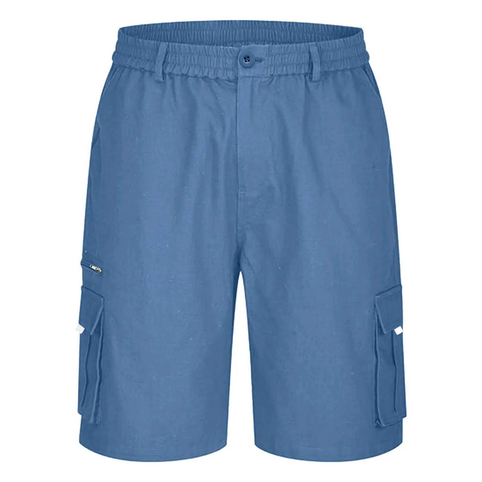 Men 2024 New Spring Fashion Joggers Beach Breeches Sweatshorts Summer Casual Shorts Mens Shorts Multi Pocket Cargo TrousersX240921
