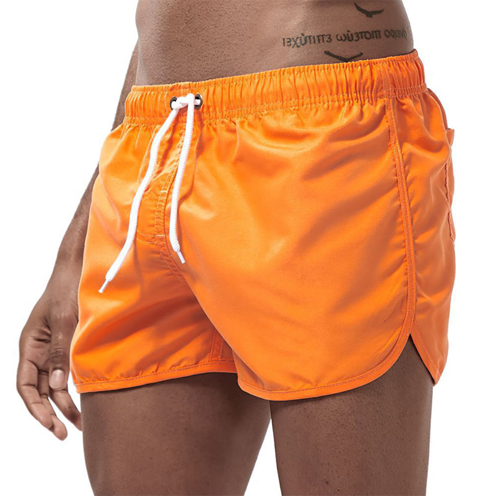 Men's Beach Fashion Quick Drying Short Pants Gym Swimming Trun Summer Casual Surfing Shorts Male