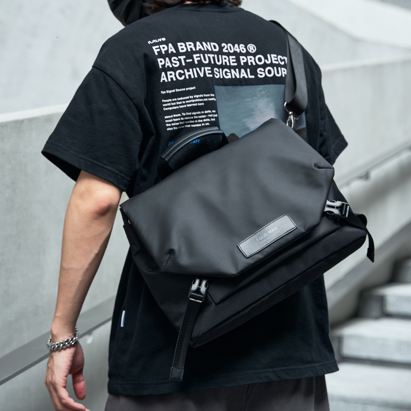 2024 Men's Messenger Crossbody Shoulder Bags Men Small Sg Pack For Work Business Waterproof Oxford Pac Satchel Purse