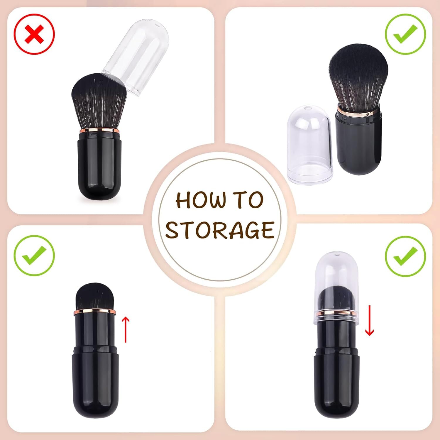 retractable spray gun kabuki brush suitable for all facial makeup and liquid foundation suitable for liquid face cream and foundation makeup aluminum 