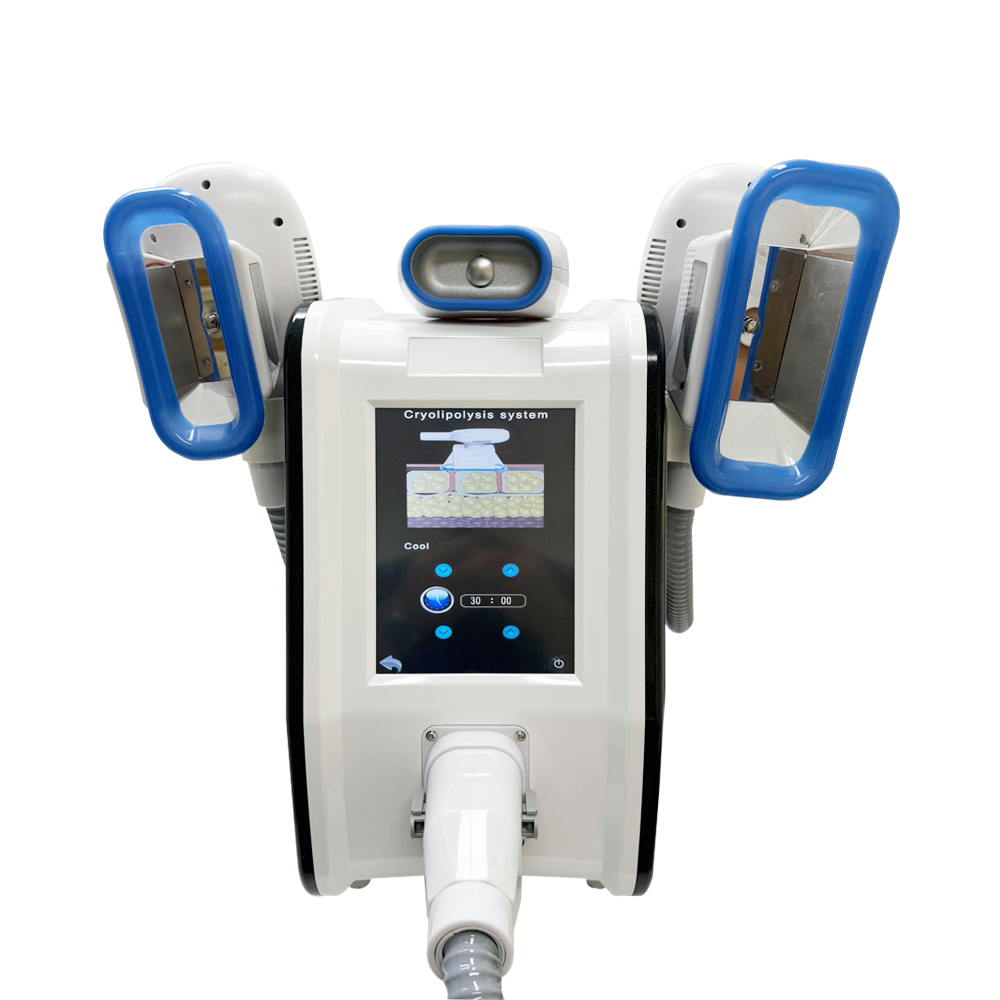 OEM&ODM three Handle Fat Freezing Cryolipolisis 360 Body Sculpt Machines Fat Removal Butt Sculpt Device Personal Use Cryalipolysas Machine