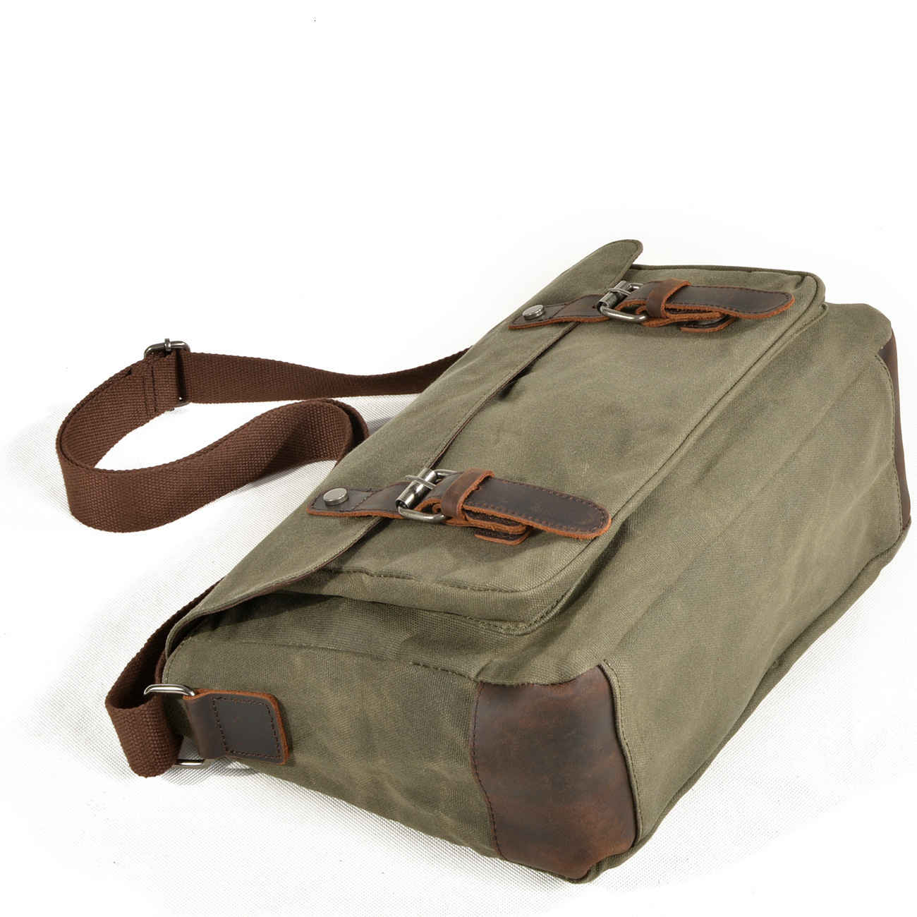 New Men Fashion Canvas Bags For Men's Waterproof Functional Shoulder Messenger Bag Male Briefcase Crossbody