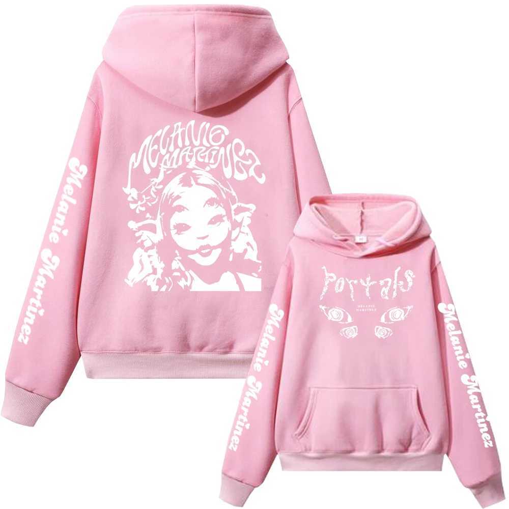 Melanie Martinez Singer Printed Hoodie Mens Hip Hop Hoodie Sportswear Harajuku Pulleys Unisex Sportswear Clothing W240921