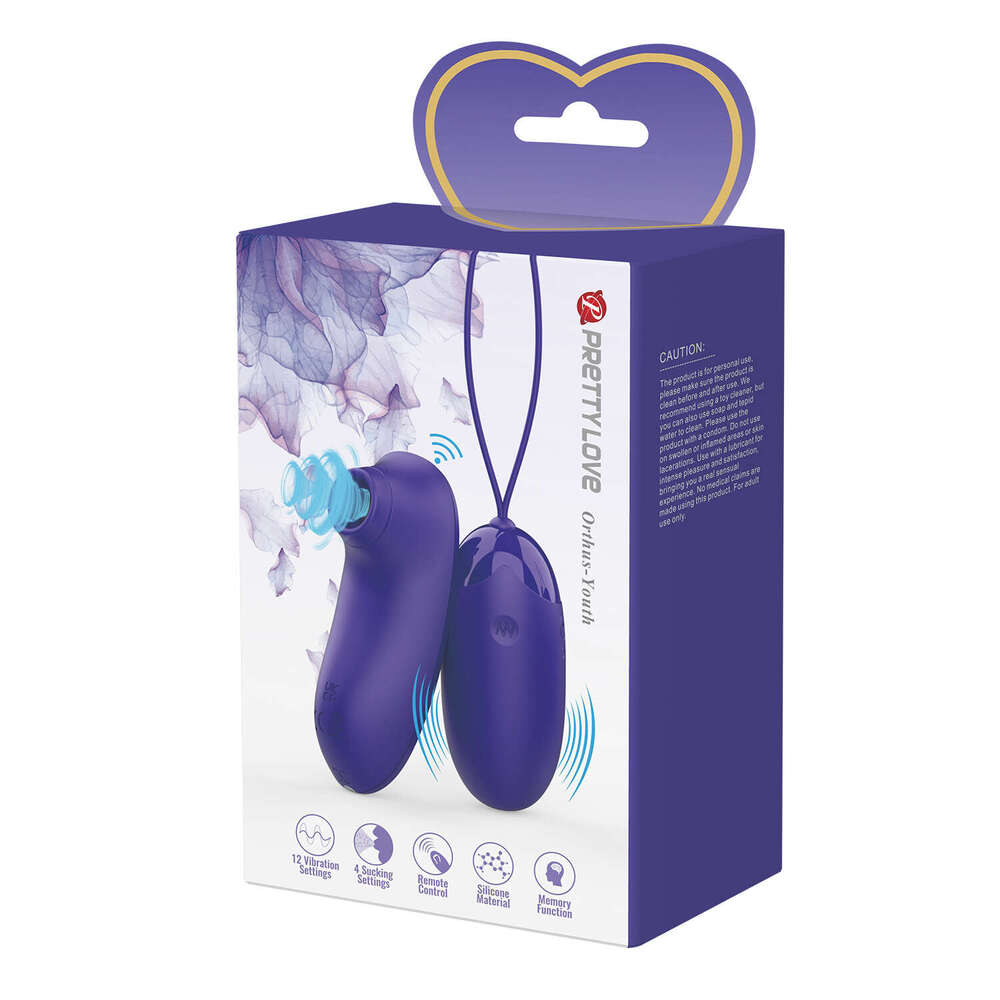 Baile Sucking Massage Fun Jumping Egg Female Masturbator BI-014901WL Mini Vibrator