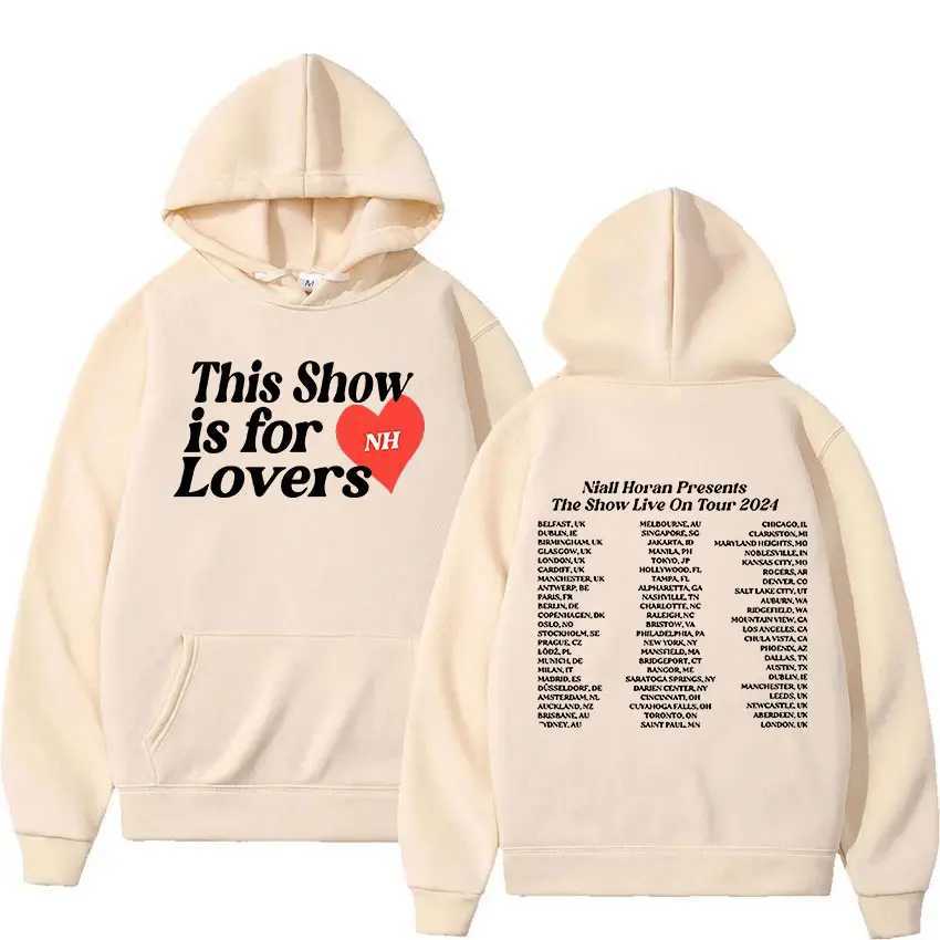 Niall Horan The Show Live on Tour 2024 new album Hoodie mens casual fashion high-quality oversized sportswear streetwear W240921