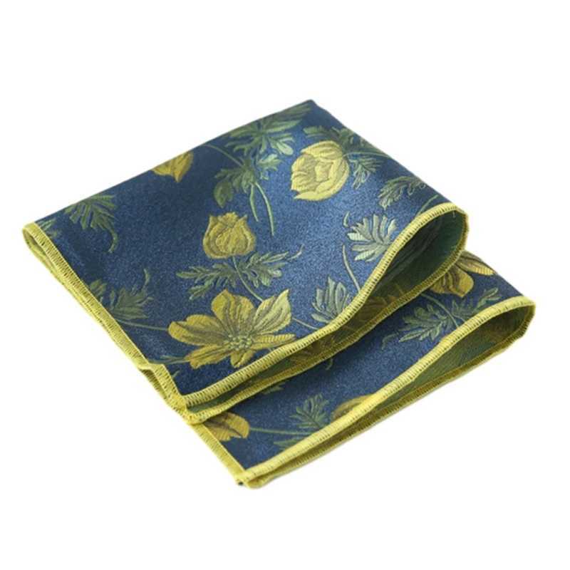 Polyester Handkerchiefs Male Washable Floral Pattern Hankie Colorful Handkerchiefs for Adult Ladies Commercial AffairsX240921