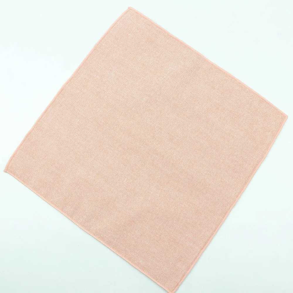 Handkerchief Scarves Vintage Cotton Solid Color Hankies Mens Pocket Square HandkerchiefsX240921