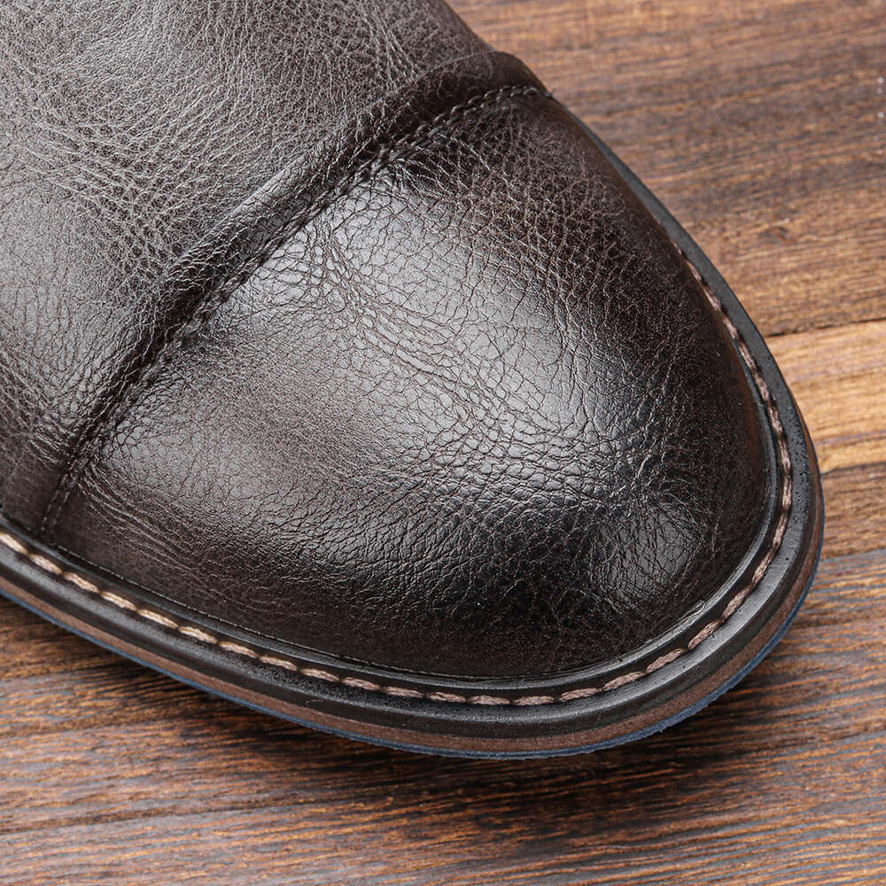 7-13 Ankle Size Boots For Hot Men Men's Leather Boots Brand Boot For Men #Al605 's #Al605