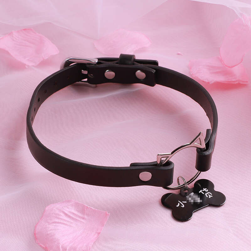 SM sex props, female slave sex collars with pendants, bells, metal anal plugs, small sao, breast clips, adult products