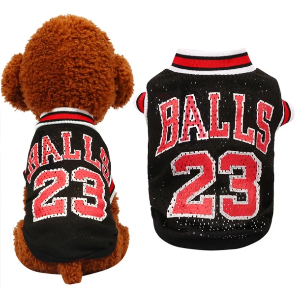 Dog Cooling Vests Basketball Team Uniform Mesh Breathable T-Shirt pet Apparel Puppy Sportswear Spring Summer Fashion Dog Shirt.