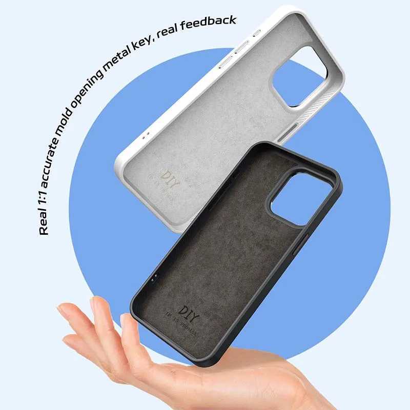 New technology NFC function phone case suitable for lPhone 16 15 14 13 Pro Max DIY phone case E ink screen phone cover cartoon girl Funda battery free