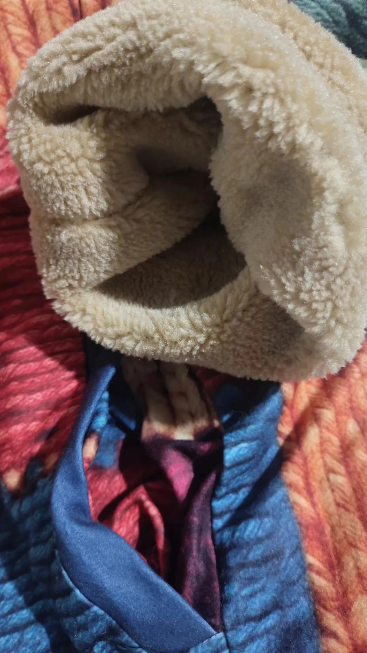 Winter Mens Clothing Jacket Long Sleeved Fur Lining Warm 3D Custom S 240918