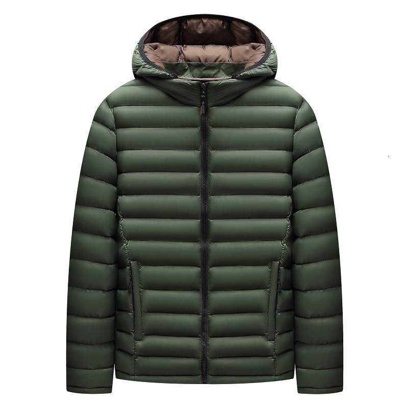 Winter Warm Waterproof Mens Detachable Hat Outwear Autumn Men Casual Windproof Hooded Parkas Jacket Coat Male