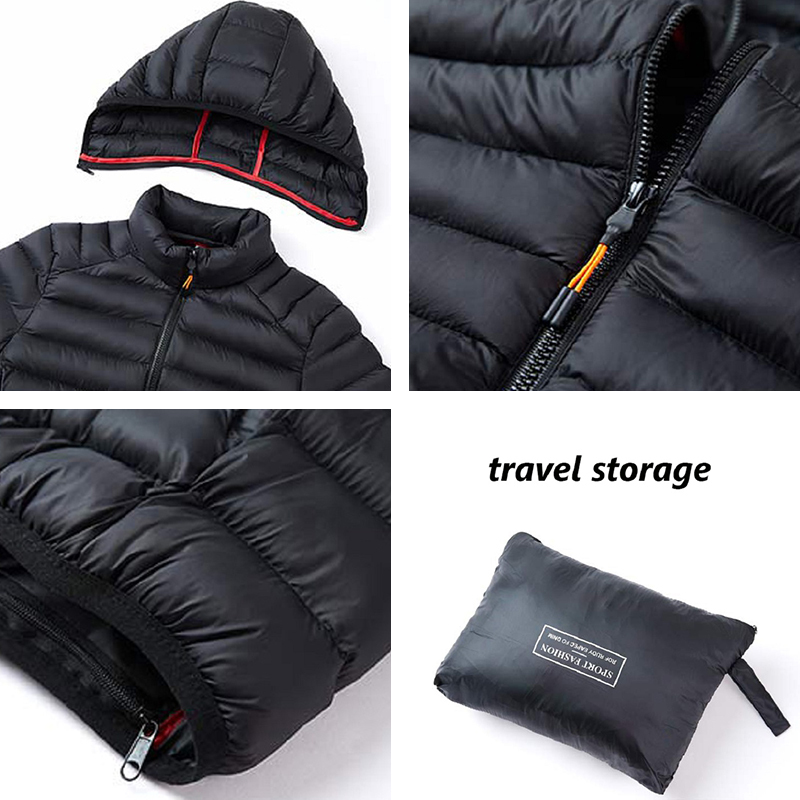 2023 New Winter Warm Outwear Thick Waterproof Hooded Parkas Coat Autumn Men Windproof Casual Brand Jacket Male