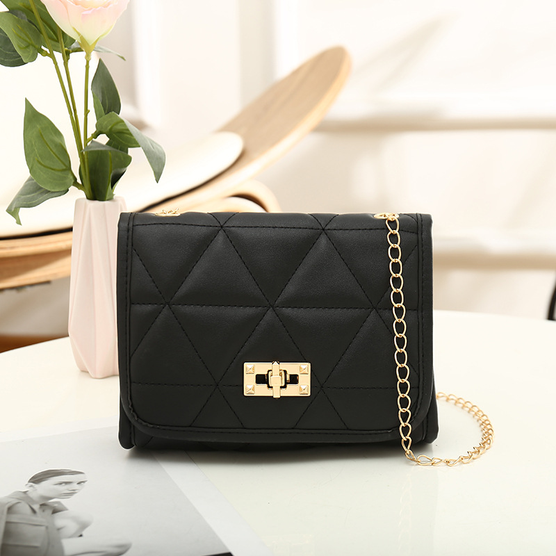 Grid Patterned Bag Designer Small Square Bag Womens Crossbody Bag Simple Style Shoulder Bag Ladies Small Bag Classic Chain Handbag DPD2409215
