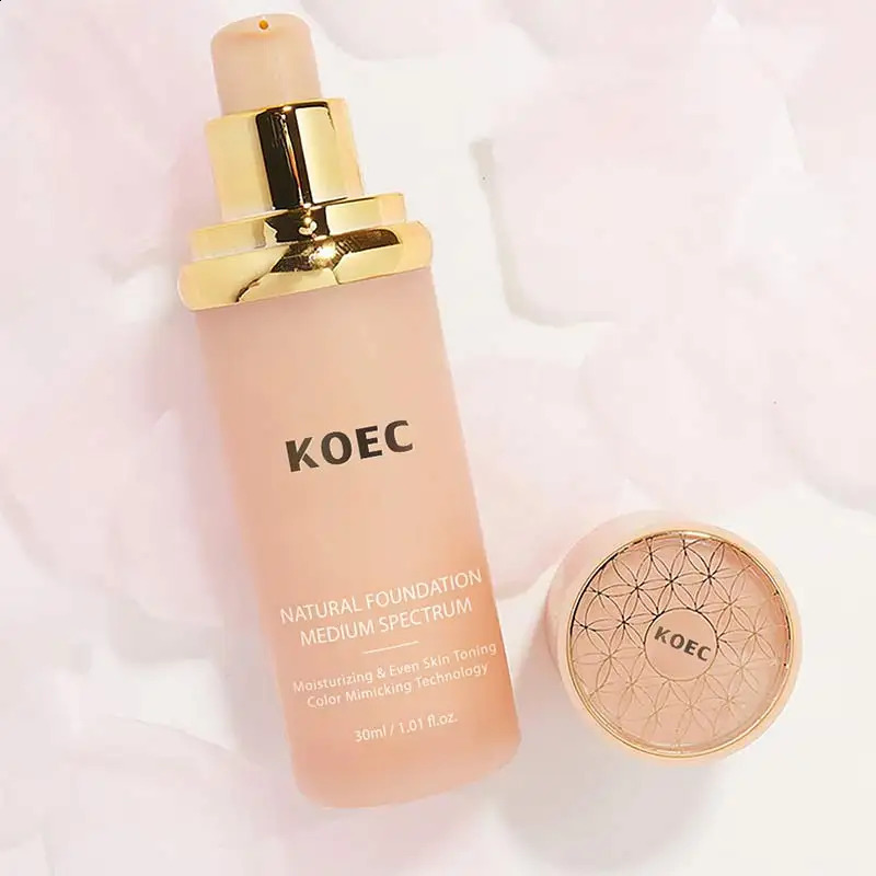 4-in-1 microelement long-lasting makeup liquid basic high moisturizing cover concealer Korean facial cosmetics 30ml 240920