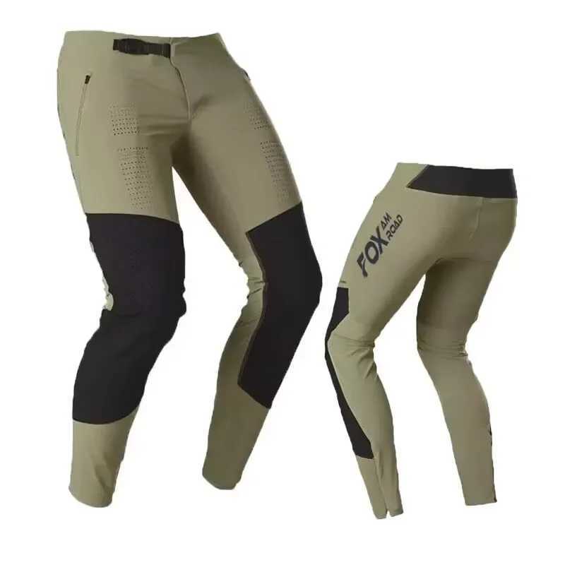 2024 MX Dirt Bike Quick-drying Elastic Pants Mens For Defend MTB BMX ATV UTV DH Mountain Bike Downhill Cycling Pants Size 28-38 Y240921