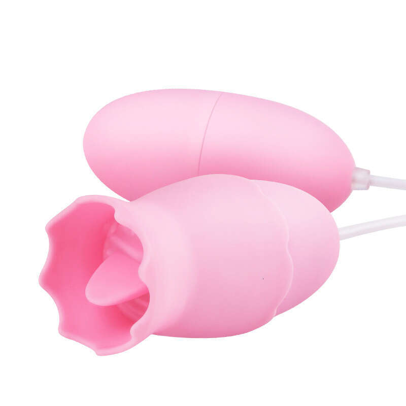 Double Vibration Eggs for Women Masturbation, Second Generation Tongue Licking Double Jump