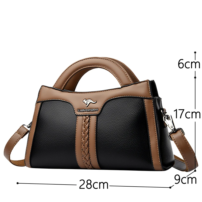 Designer Luxury Handbags for Women Bags Designer TLXT High Quality Soft Leather Shoulder Crossbody Bags for Women Casual Tote Bags
