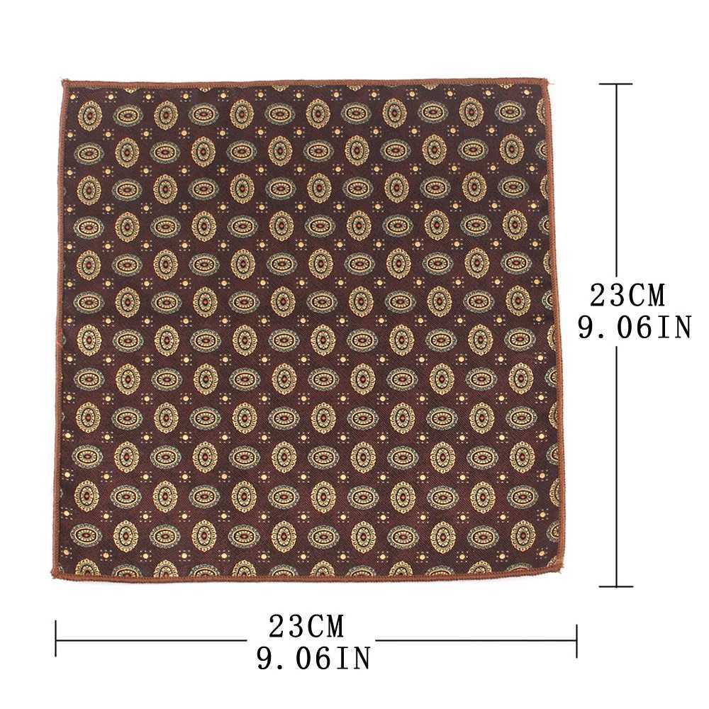 New mens square floral chest scarf mens Hanji mens Hanji mens handbag W240921