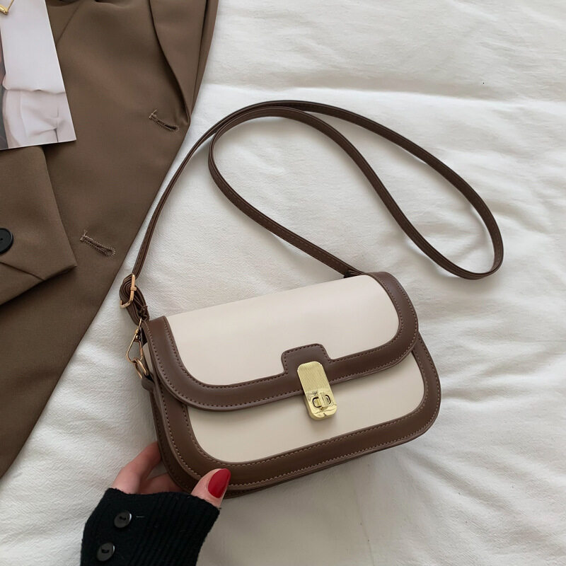 Style By Women Fashion Vintage Retro Premium PU Leather Outing Dating Travel Minimalist Sg Shoulder Bag Crossbody Handbag Beg Wanita - 9771
