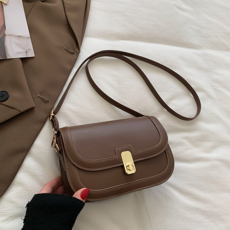 Style By Women Fashion Vintage Retro Premium PU Leather Outing Dating Travel Minimalist Sg Shoulder Bag Crossbody Handbag Beg Wanita - 9771