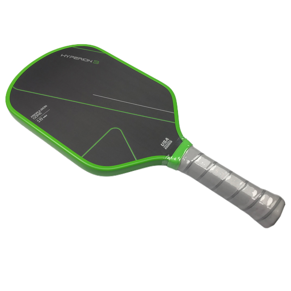 Hyperion 3 Pickleball Paddle Gen 3 Thermoformed T700 Raw Carbon Fiber Unibody 16mm Polymer Core Pickleball Racket