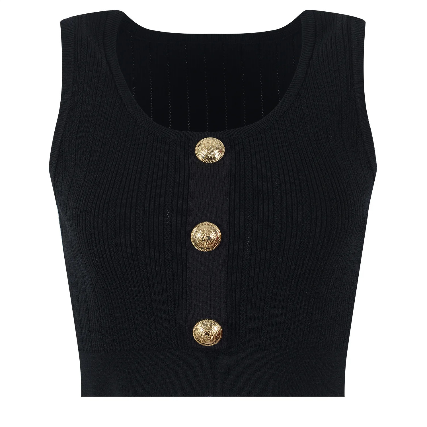 summer womens sexy knitted street ultrathin vest top 240921