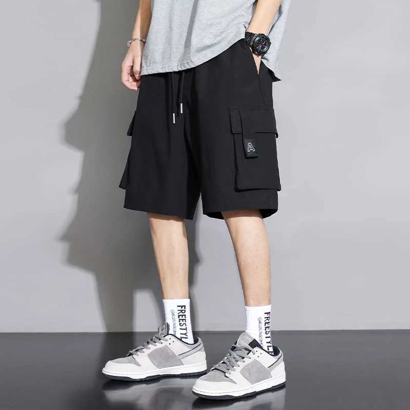 Mens Fashion New Cargo Shorts Casual Big Pockets Versatile Summer ShortsX240921