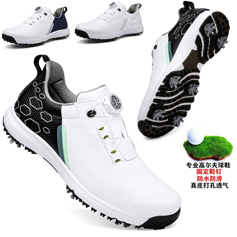 ddmytiger Golf splash proof breathable activity spikes rotating shoes men's and women's golf shoes C ddmythur
