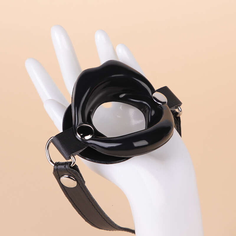 Sex toys SM props forced deep throat mouth sex mouth plug SM silicone mouth ball alternative adult products hair replacement