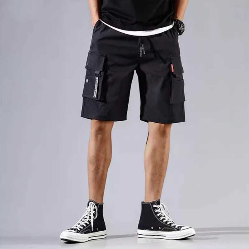 Cargo Shorts Mens fashion summer ins casual pants students trend port wind pantsX240921