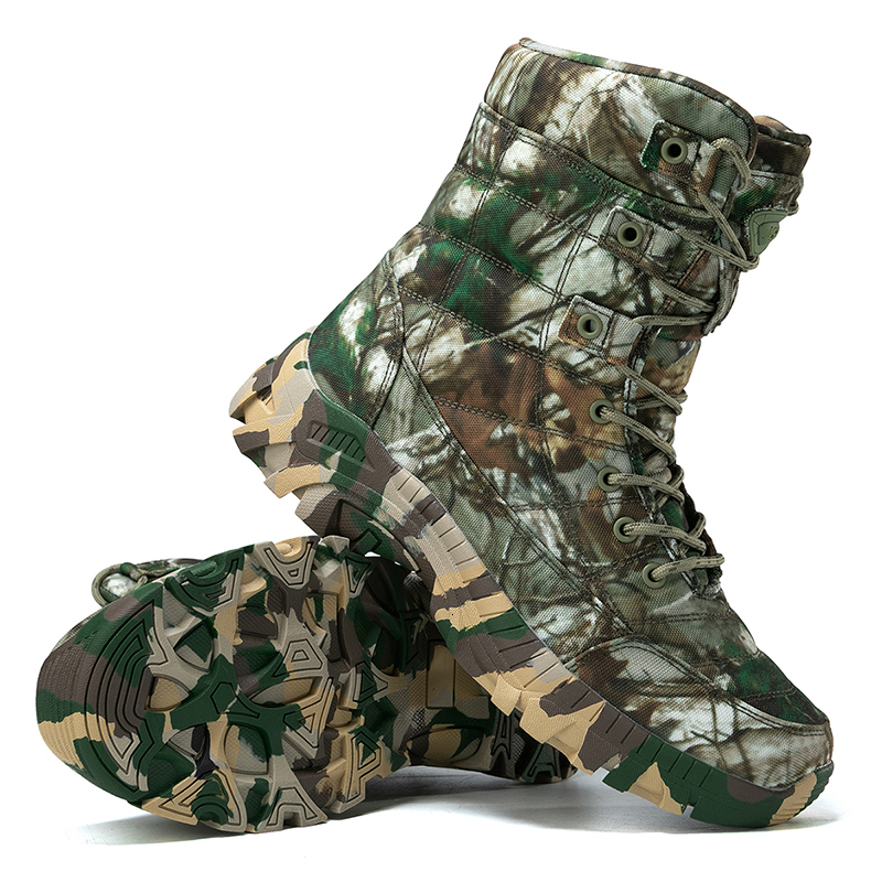 Designer's new men's outdoor off-road racing shoes are waterproof drop resistant and crash resistant short boots snow boots and shoes with b