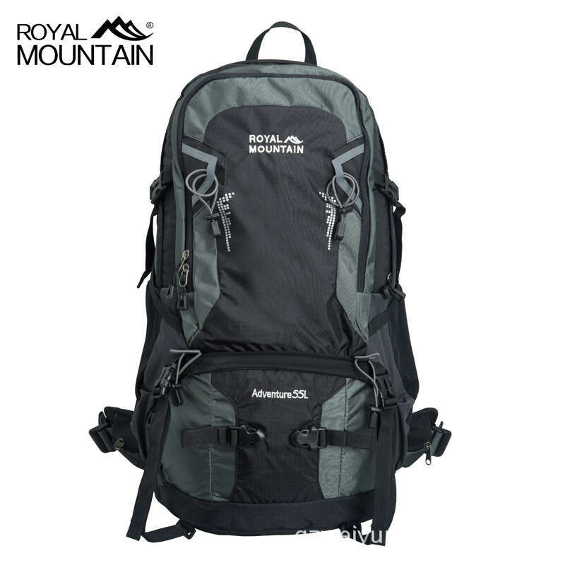 Outdoor Sports Mountaineering Bag, Camping Hiking Travel Bag Upgraded And Enhanced 55L