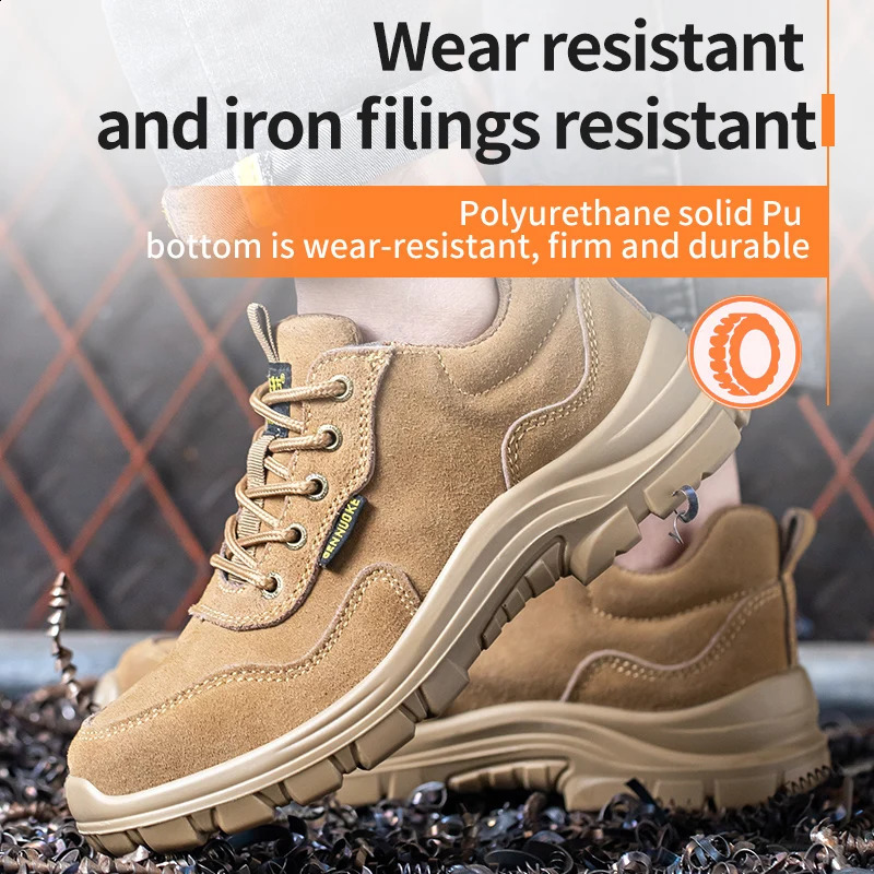 Safety worker lightweight work shoes no transportation industrial safety protection 241030