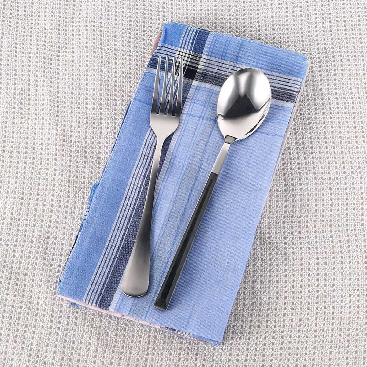 12/24/36 pieces of pure cotton handle classic square plain weave towel pocket used for wedding parties business chest scarves W240921