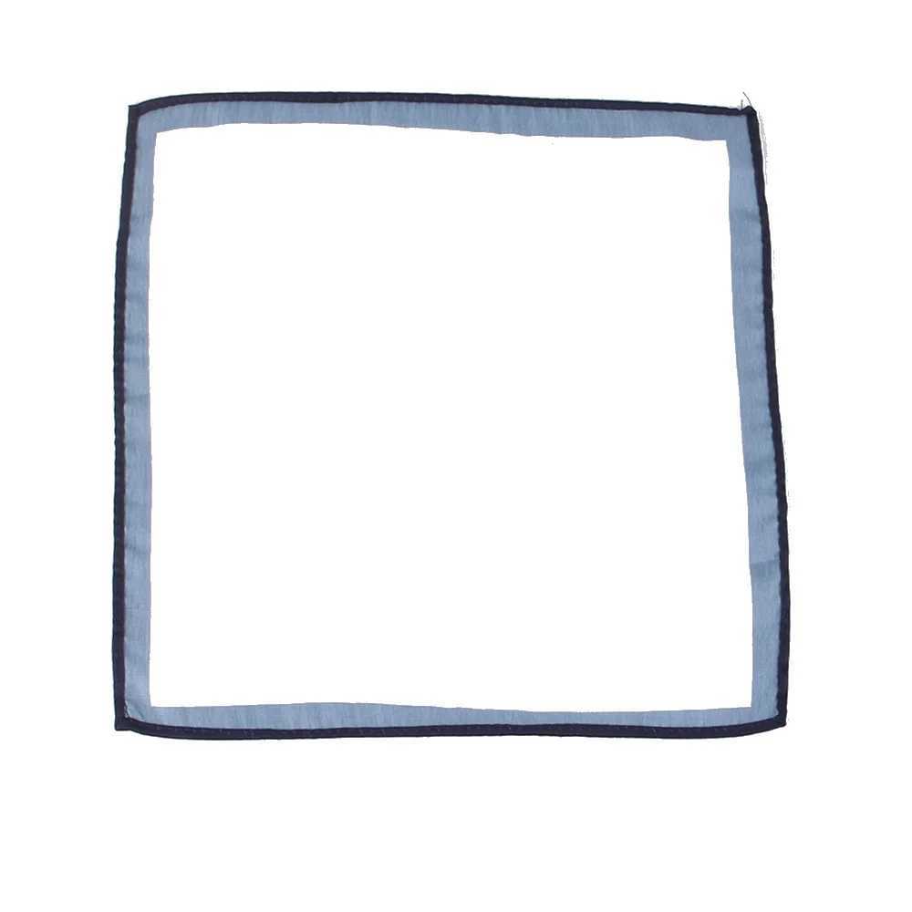 Soft fabric pocket square mens suit Kerchief mens handkerchief soft white square handkerchief W240921
