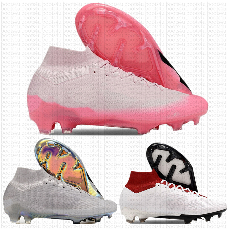 Men Adult Brand Lace-Up Soccer Shoes Soccer Football Boots Waterproof Outdoor Lawn Clay Football Match Training Shoes Sports Sneakers Size:39-45